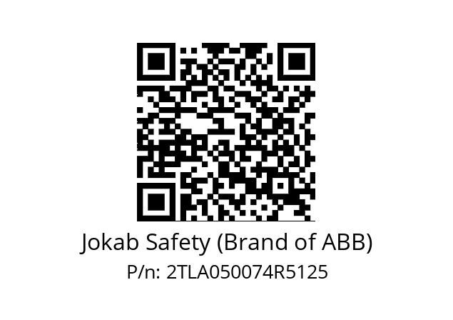   Jokab Safety (Brand of ABB) 2TLA050074R5125