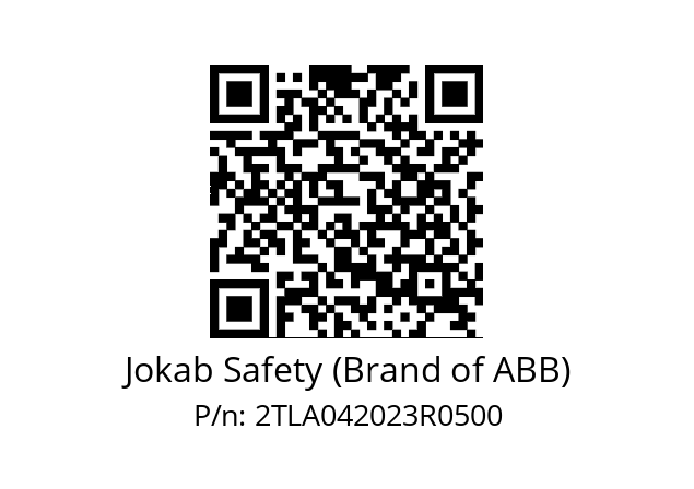   Jokab Safety (Brand of ABB) 2TLA042023R0500