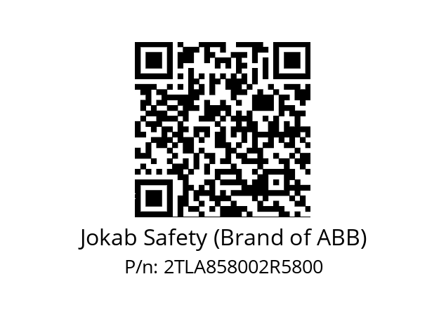   Jokab Safety (Brand of ABB) 2TLA858002R5800