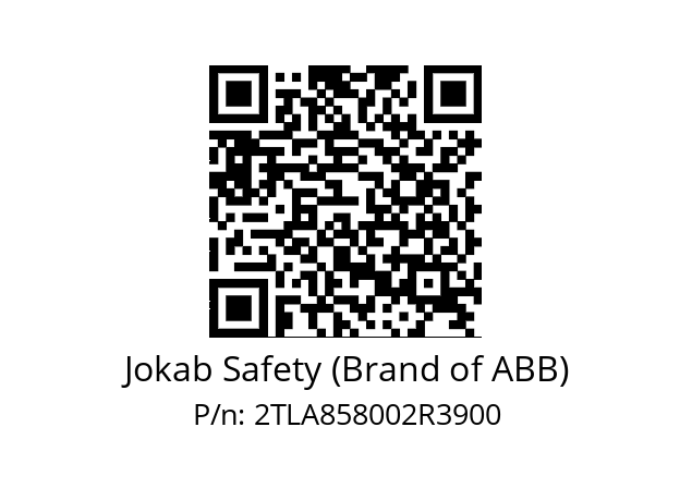   Jokab Safety (Brand of ABB) 2TLA858002R3900