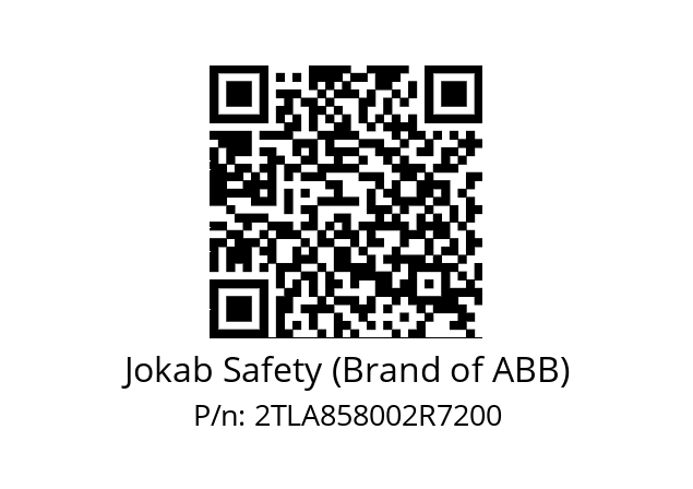   Jokab Safety (Brand of ABB) 2TLA858002R7200