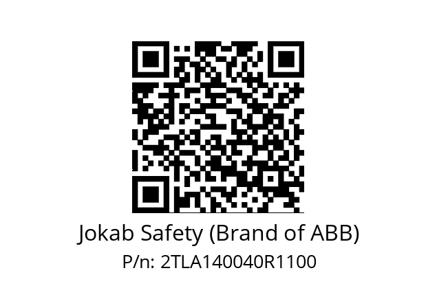   Jokab Safety (Brand of ABB) 2TLA140040R1100