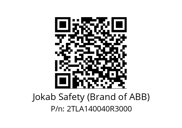   Jokab Safety (Brand of ABB) 2TLA140040R3000