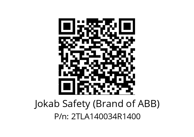   Jokab Safety (Brand of ABB) 2TLA140034R1400