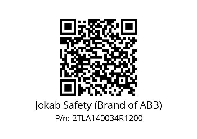   Jokab Safety (Brand of ABB) 2TLA140034R1200