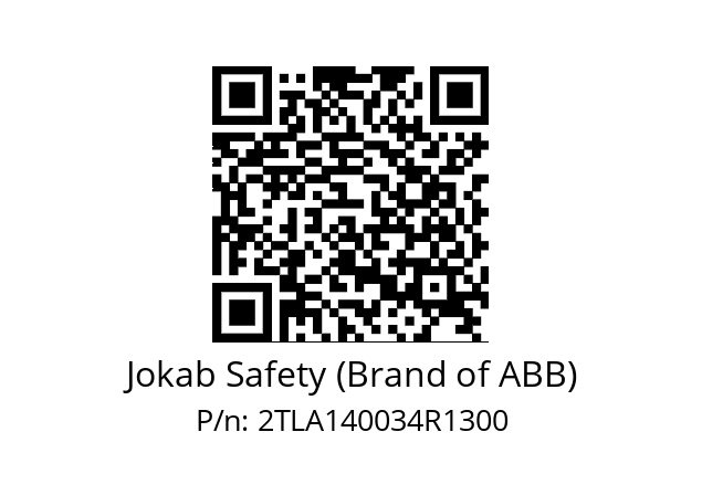   Jokab Safety (Brand of ABB) 2TLA140034R1300