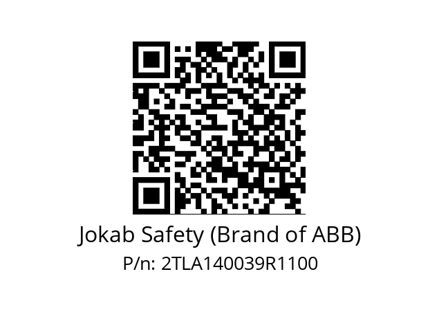   Jokab Safety (Brand of ABB) 2TLA140039R1100