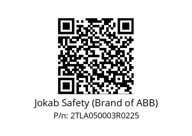   Jokab Safety (Brand of ABB) 2TLA050003R0225