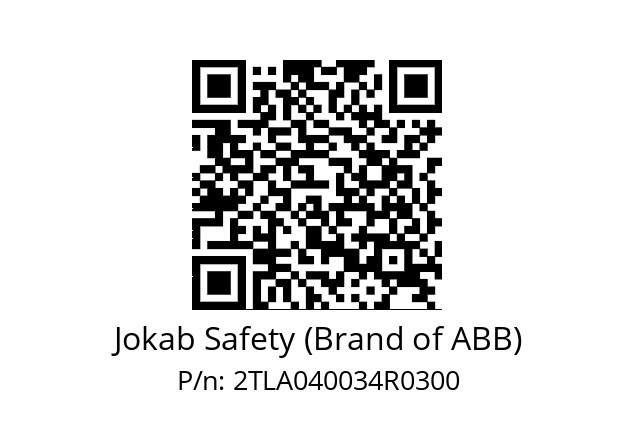   Jokab Safety (Brand of ABB) 2TLA040034R0300