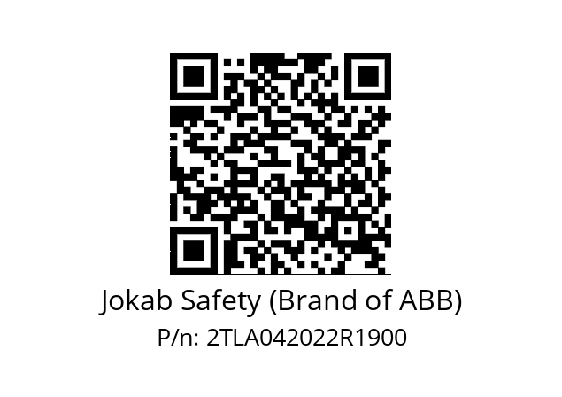   Jokab Safety (Brand of ABB) 2TLA042022R1900