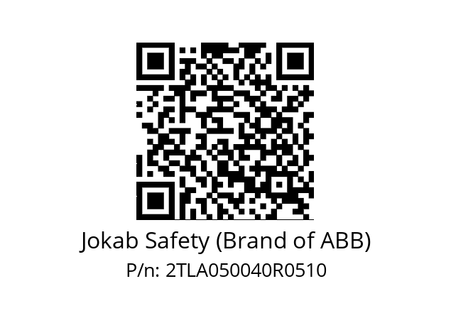   Jokab Safety (Brand of ABB) 2TLA050040R0510