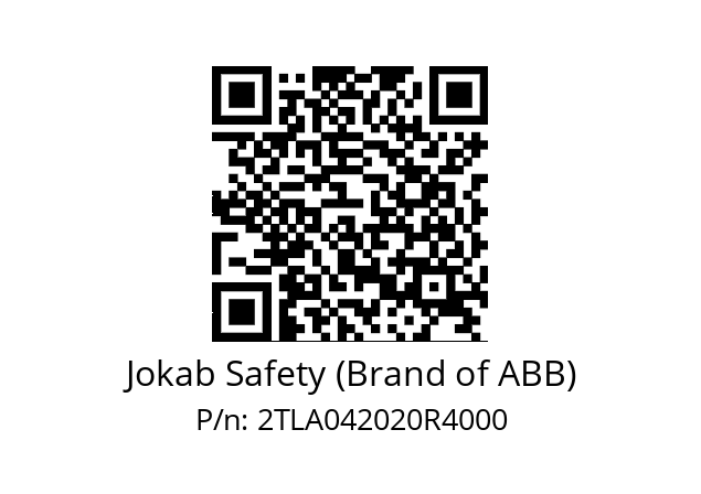   Jokab Safety (Brand of ABB) 2TLA042020R4000