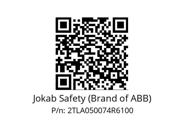   Jokab Safety (Brand of ABB) 2TLA050074R6100