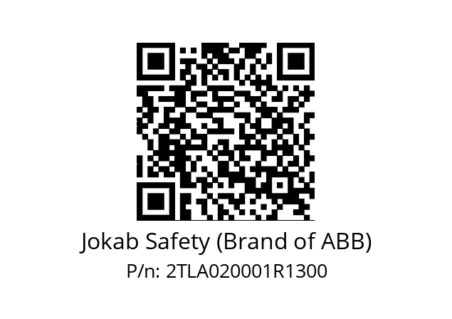   Jokab Safety (Brand of ABB) 2TLA020001R1300