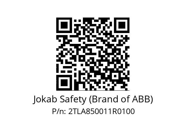   Jokab Safety (Brand of ABB) 2TLA850011R0100