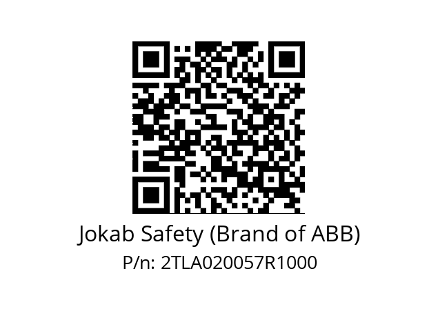   Jokab Safety (Brand of ABB) 2TLA020057R1000