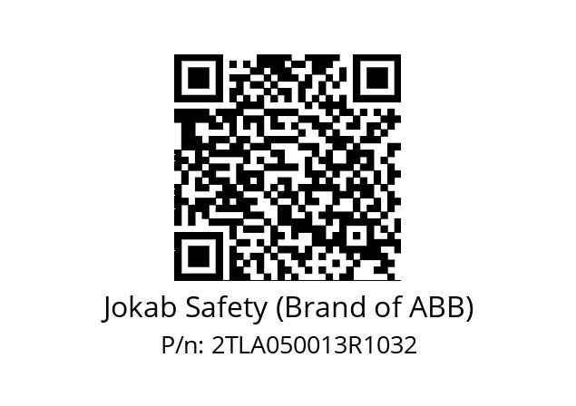   Jokab Safety (Brand of ABB) 2TLA050013R1032