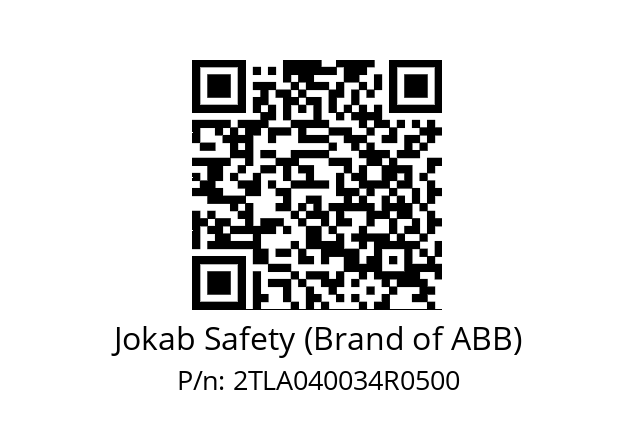   Jokab Safety (Brand of ABB) 2TLA040034R0500