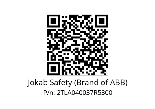   Jokab Safety (Brand of ABB) 2TLA040037R5300