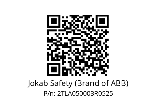   Jokab Safety (Brand of ABB) 2TLA050003R0525