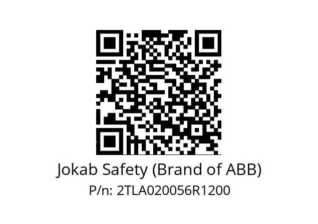   Jokab Safety (Brand of ABB) 2TLA020056R1200