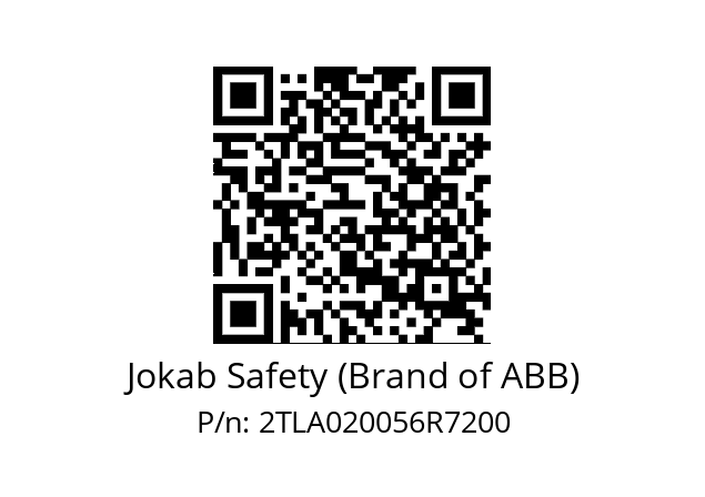   Jokab Safety (Brand of ABB) 2TLA020056R7200