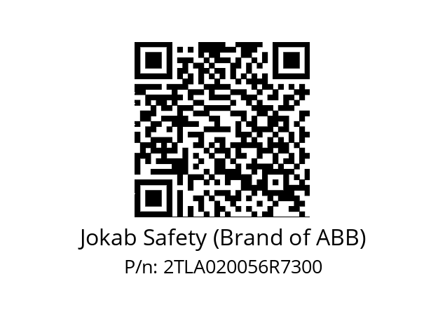   Jokab Safety (Brand of ABB) 2TLA020056R7300