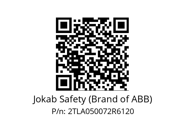   Jokab Safety (Brand of ABB) 2TLA050072R6120