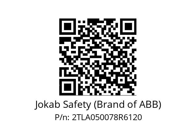   Jokab Safety (Brand of ABB) 2TLA050078R6120