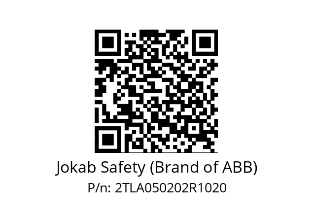   Jokab Safety (Brand of ABB) 2TLA050202R1020