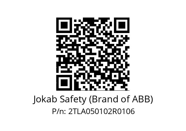   Jokab Safety (Brand of ABB) 2TLA050102R0106