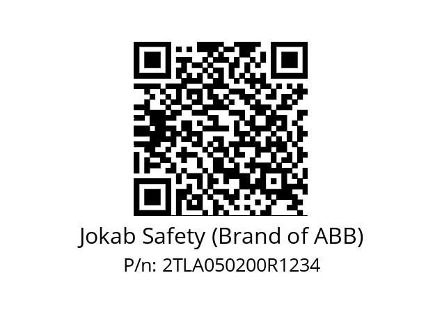   Jokab Safety (Brand of ABB) 2TLA050200R1234