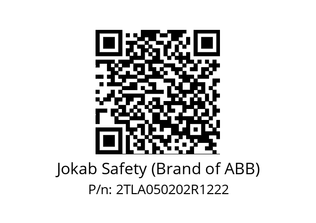   Jokab Safety (Brand of ABB) 2TLA050202R1222