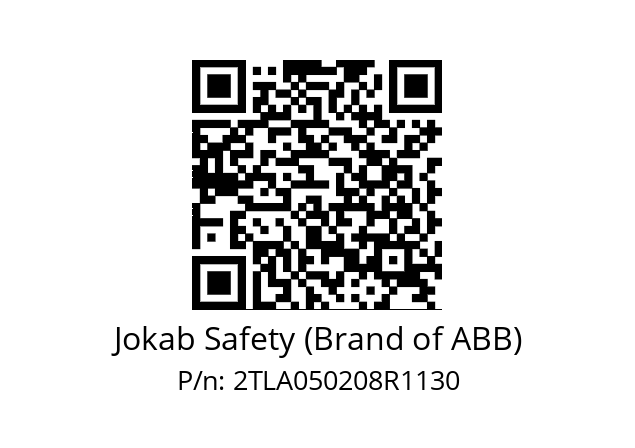   Jokab Safety (Brand of ABB) 2TLA050208R1130