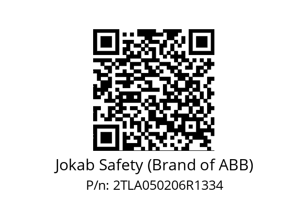   Jokab Safety (Brand of ABB) 2TLA050206R1334