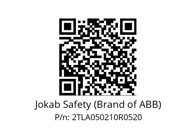   Jokab Safety (Brand of ABB) 2TLA050210R0520