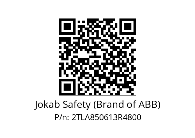   Jokab Safety (Brand of ABB) 2TLA850613R4800