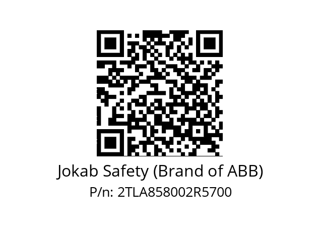   Jokab Safety (Brand of ABB) 2TLA858002R5700