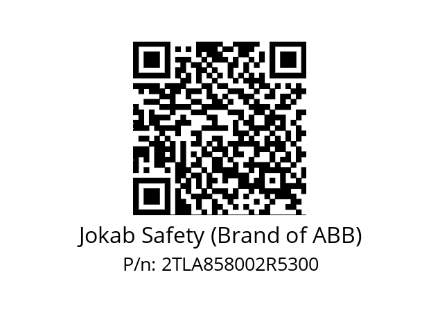   Jokab Safety (Brand of ABB) 2TLA858002R5300