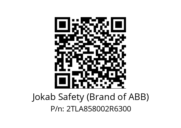   Jokab Safety (Brand of ABB) 2TLA858002R6300