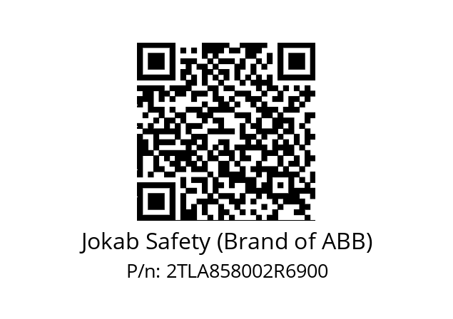   Jokab Safety (Brand of ABB) 2TLA858002R6900