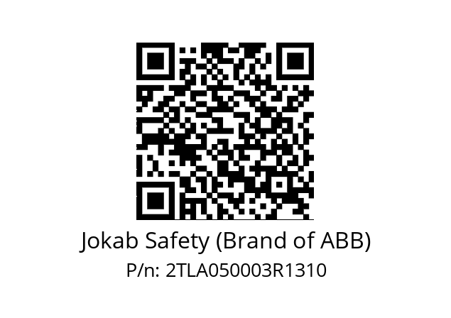   Jokab Safety (Brand of ABB) 2TLA050003R1310