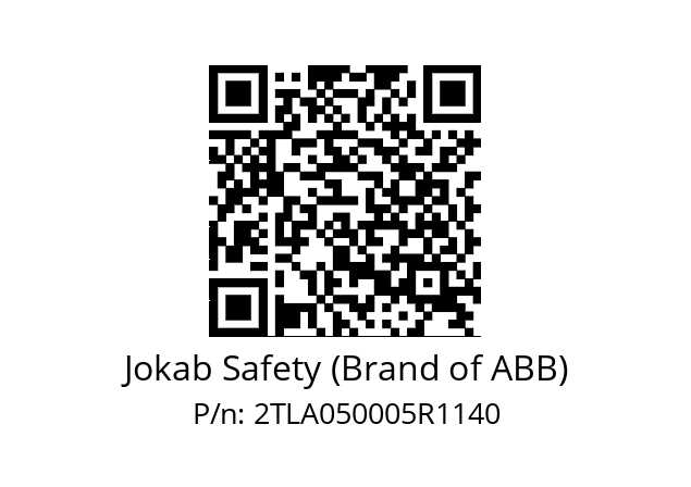   Jokab Safety (Brand of ABB) 2TLA050005R1140