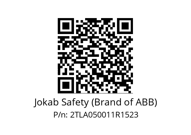   Jokab Safety (Brand of ABB) 2TLA050011R1523