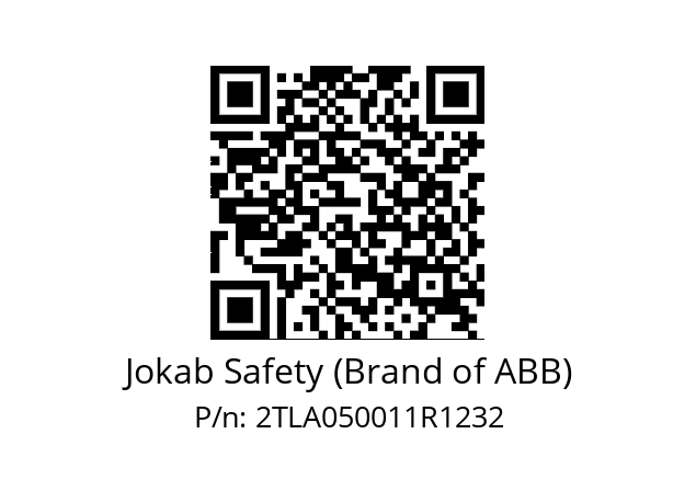   Jokab Safety (Brand of ABB) 2TLA050011R1232