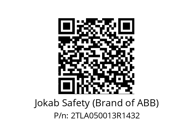   Jokab Safety (Brand of ABB) 2TLA050013R1432