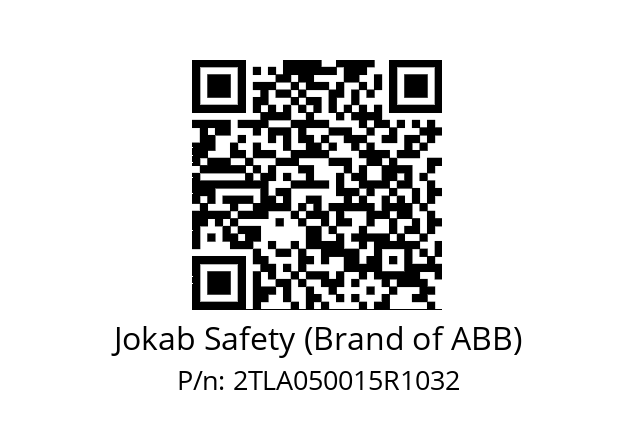   Jokab Safety (Brand of ABB) 2TLA050015R1032