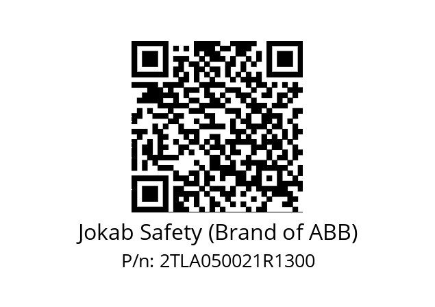   Jokab Safety (Brand of ABB) 2TLA050021R1300