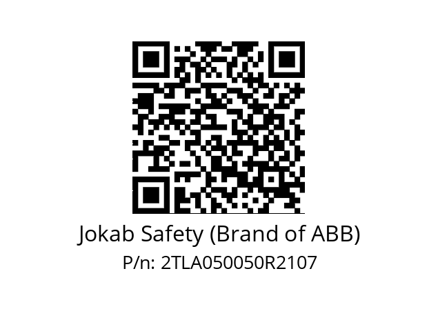   Jokab Safety (Brand of ABB) 2TLA050050R2107