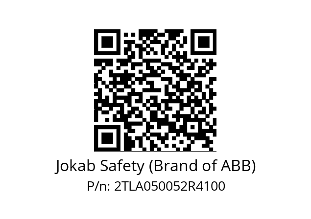   Jokab Safety (Brand of ABB) 2TLA050052R4100